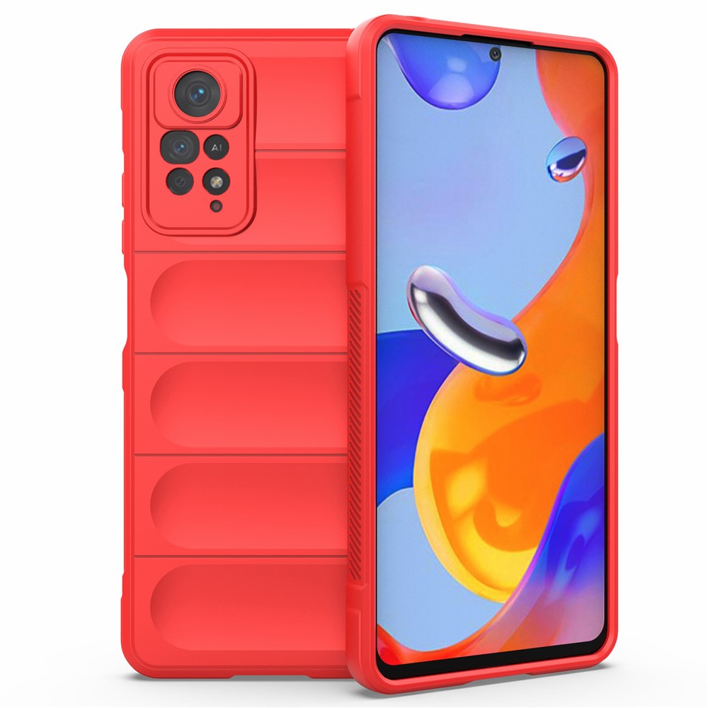 For Xiaomi Redmi Note 12 Pro 4G / 11 Pro 4G (MediaTek) / Note 11 Pro 5G (Qualcomm) TPU Phone Protector Case Anti-drop Rugged Back Cover