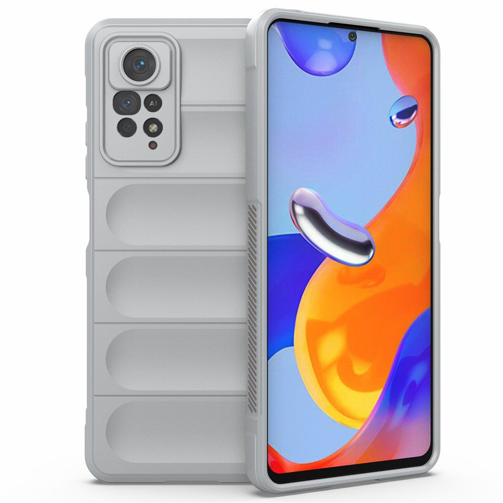 For Xiaomi Redmi Note 12 Pro 4G / 11 Pro 4G (MediaTek) / Note 11 Pro 5G (Qualcomm) TPU Phone Protector Case Anti-drop Rugged Back Cover