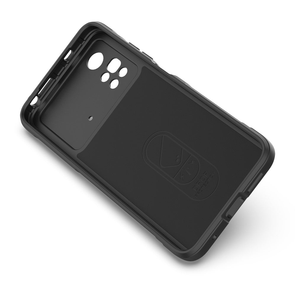 For Xiaomi Poco M4 Pro 4G Drop-proof TPU Phone Cover Anti-slip Edge Rugged Back Case