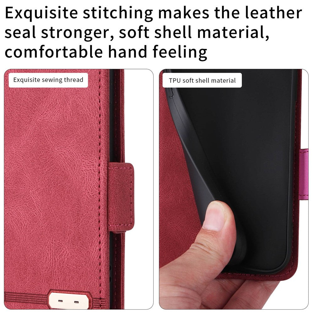 For Xiaomi 12 5G/12X 5G/12S 5G Hardware Design Wallet Case PU Leather + TPU Full Protection Stand Phone Cover