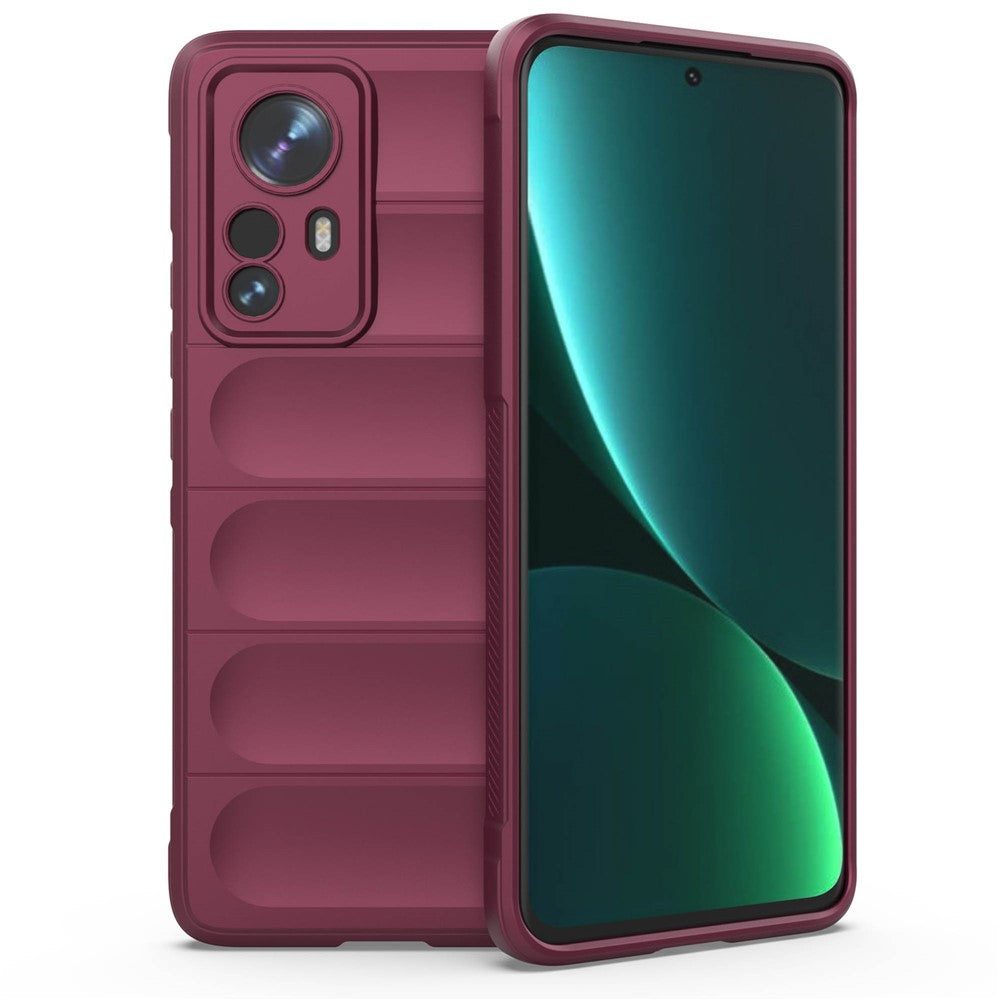 Shockproof Case for Xiaomi 12 Pro 5G/12S Pro 5G/12 Pro (Dimensity) 5G Anti-fall Rugged Back Shell Soft TPU Phone Protector