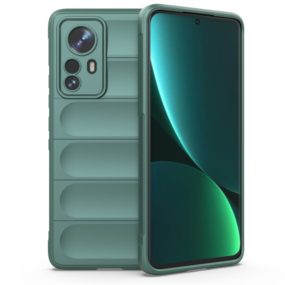 Shockproof Case for Xiaomi 12 Pro 5G/12S Pro 5G/12 Pro (Dimensity) 5G Anti-fall Rugged Back Shell Soft TPU Phone Protector