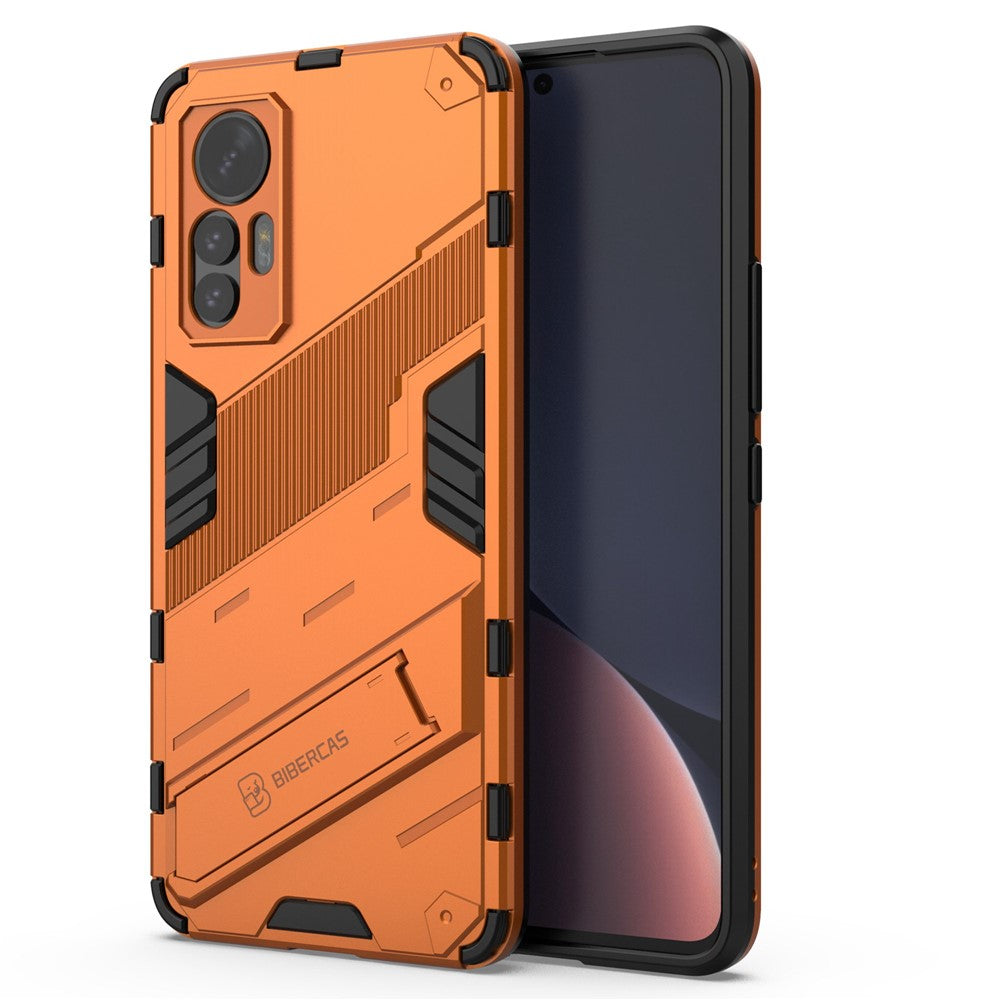 For Xiaomi 12 Lite 5G Shockproof Protective Shell TPU+PC Kickstand Phone Cover Case