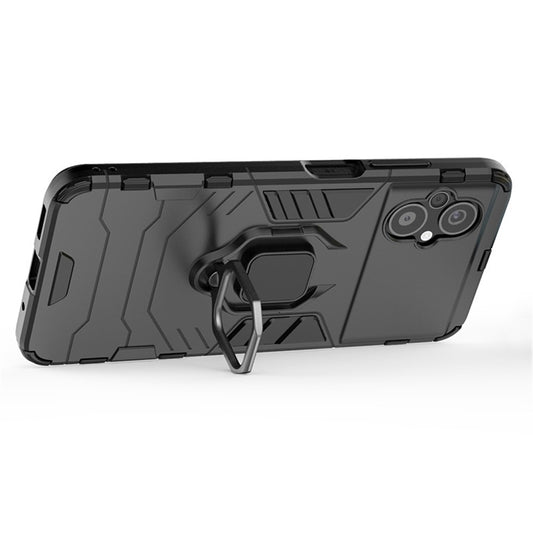 Xiaomi Poco M4 5G Handyhülle – Cellphone Case Bag Ringständer, robustes, stoßfestes, flexibles TPU + harte PC-Rückseite