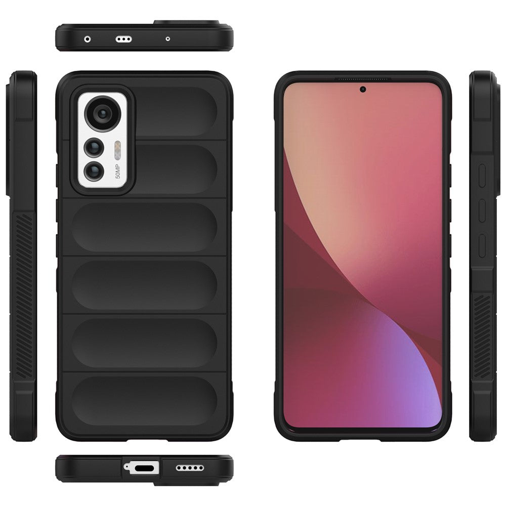 For Xiaomi 12 Lite 5G Anti-scratch Soft TPU Drop-proof Cell Phone Protective Cover