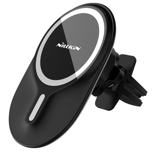 Auto-Handyhalterung – NILLKIN MagRoad Lite Magnetic Car Air Vent Mobile Holder Clip Mount Support Bracket NILLKIN MagRoad Lite magnetischer Auto-Lüftungsschlitz-Handyhalter, Clip-Halterung, Stützhalterung für iPhone 12