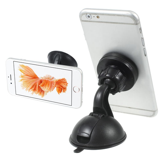 Auto-Handyhalterung – Magnet Suction Cup 360 Degree Rotary Car Mount Magnetischer Saugnapf, 360 Grad drehbare Autohalterung für iPhone, Samsung, Sony