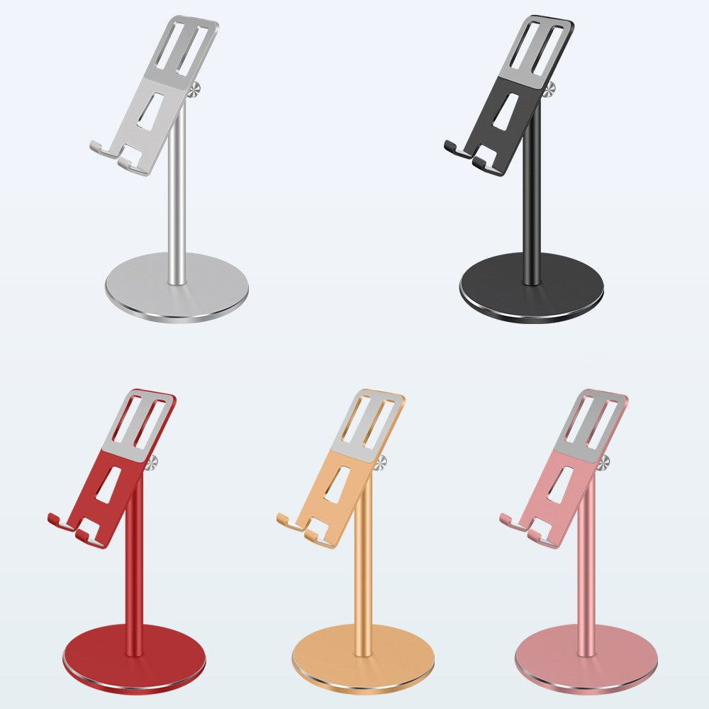 L038G Adjustable Aluminum Alloy Bracket Universal Mobile Phone Tablet Desktop Stand