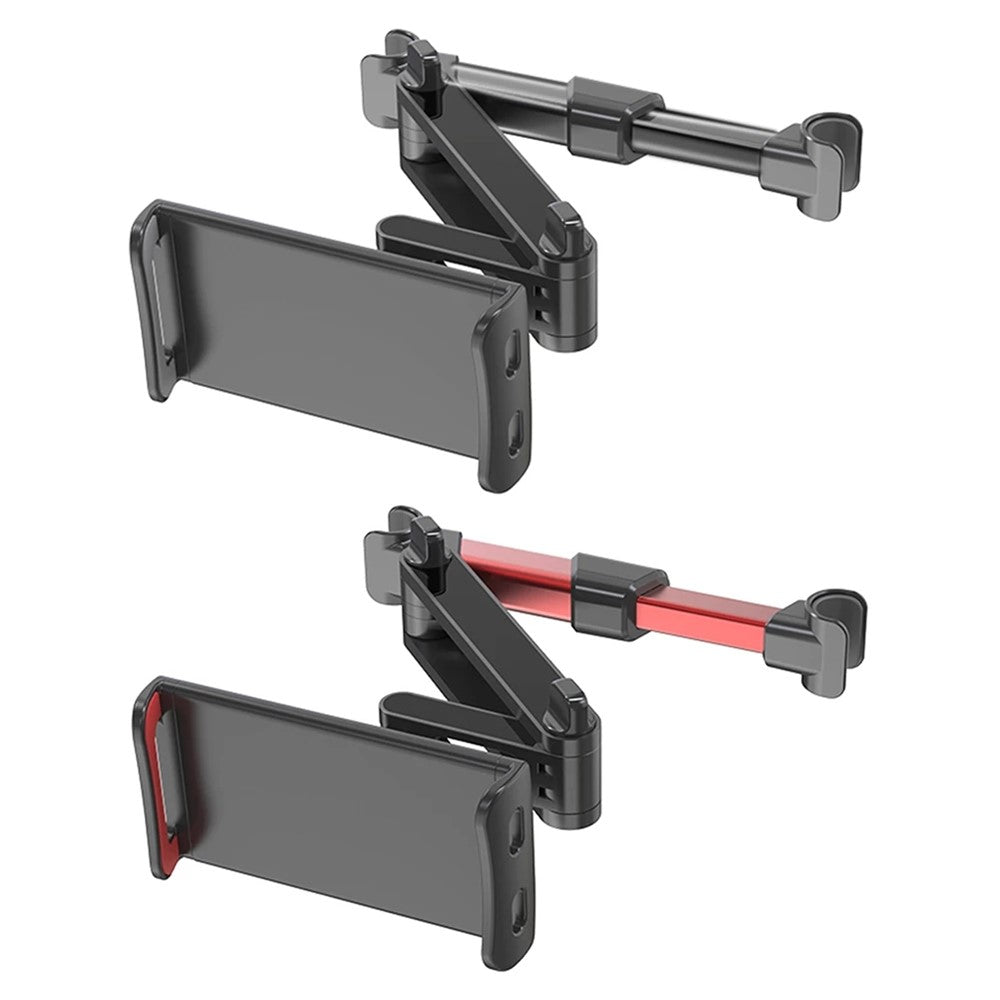 Foldable Car Mobile Phone Holder Tablet Stand Adjustable Back Seat Headrest Mount Bracket