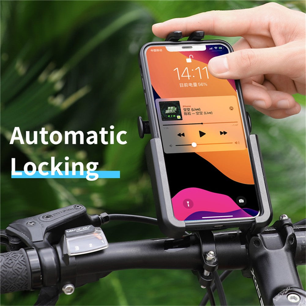 Fahrrad-Handyhalterung – Geeignet von 4,5 bis 6,8 Zoll