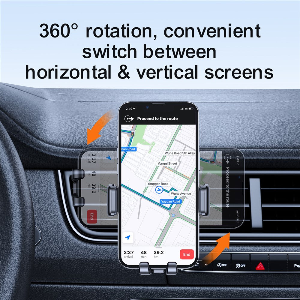Auto-Handyhalterung – Mit Robustem & stabilem Verschluss, 360°-Drehung für Lüftungsschlitze