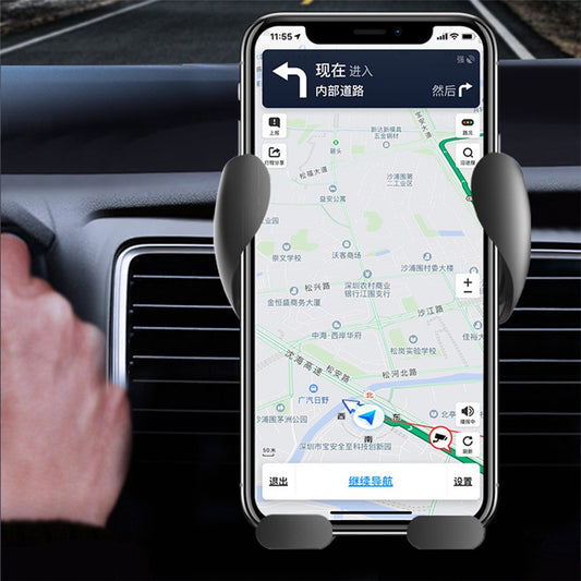 Auto-Handyhalterung – F2 Cartoon Design Auto Air Outlet Mount Drehbare Schwerkraft Telefon Halter Ständer Halterung