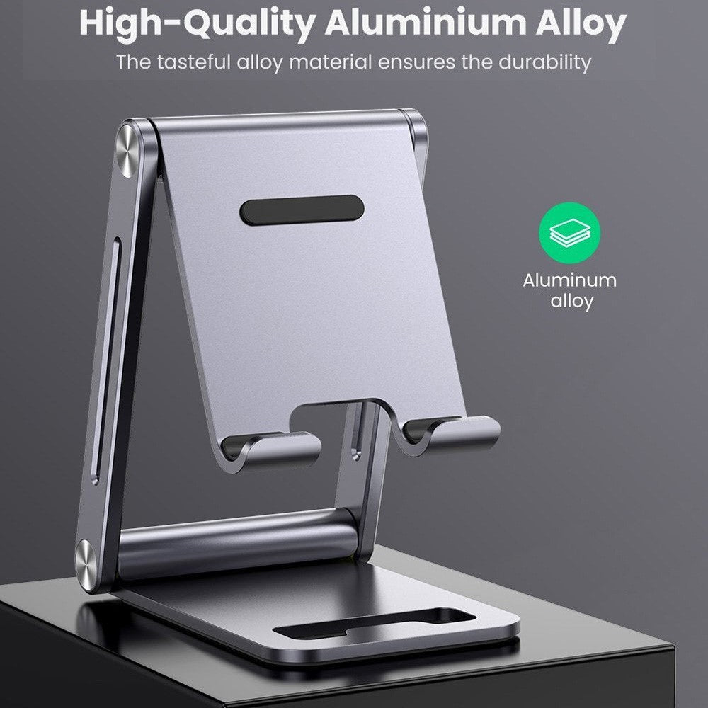 Tisch-Handyhalterung – Tragbar, faltbar & aus Aluminiumlegierung
