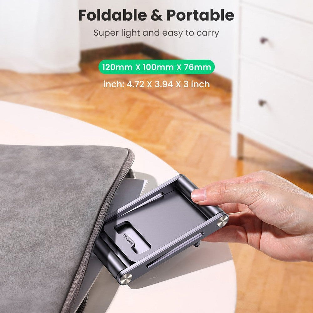 Tisch-Handyhalterung – Tragbar, faltbar & aus Aluminiumlegierung