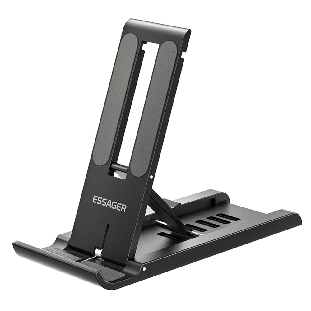 ESSAGER Portable Mobile Phone Holder Adjustable Foldable Desktop Phone Bracket Stand