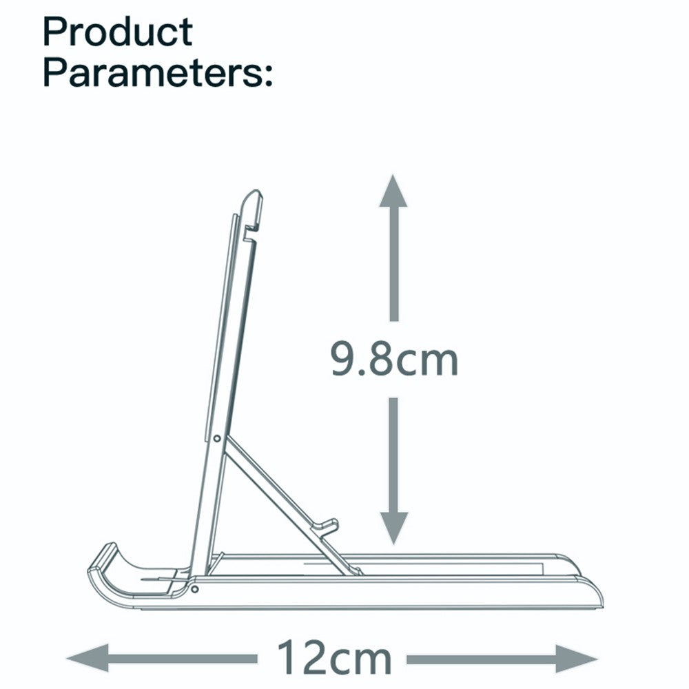 ESSAGER Portable Mobile Phone Holder Adjustable Foldable Desktop Phone Bracket Stand