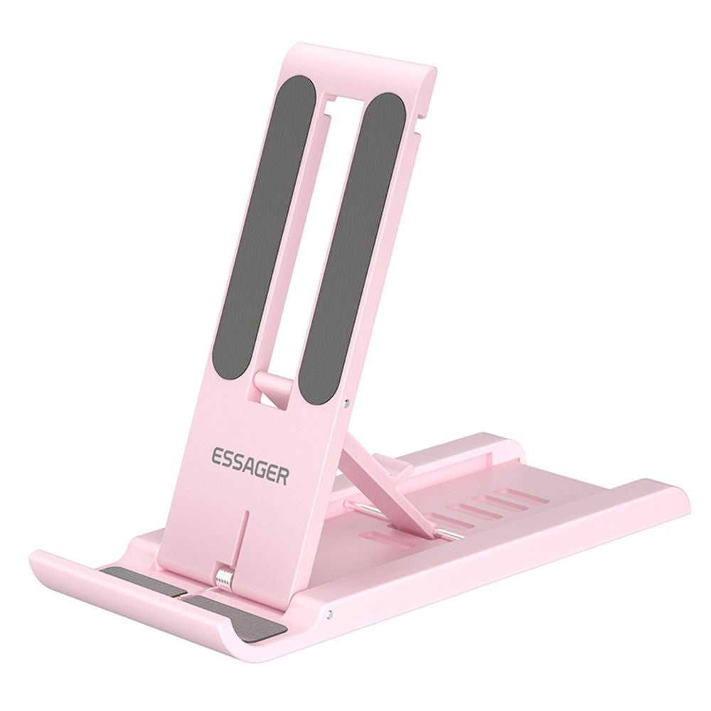 ESSAGER Portable Mobile Phone Holder Adjustable Foldable Desktop Phone Bracket Stand