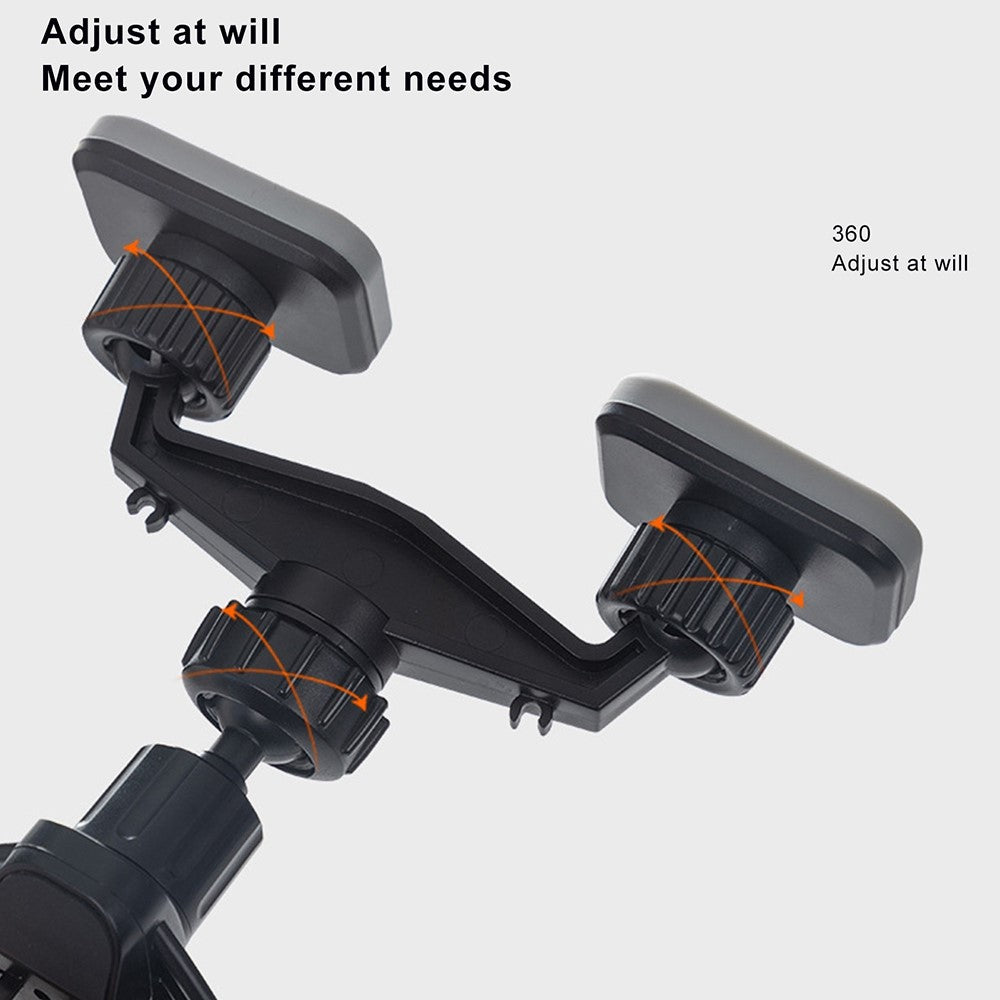 SUMI-TAP Car Air Vent Mount Double Head 360 Degree Magnetic Mobile Phone Holder