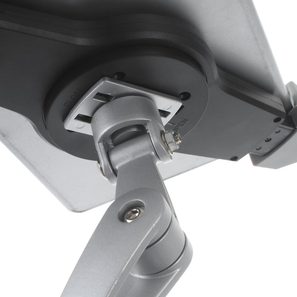 C82+H85A For 7.8-11 inch Tablets Holder Stand Aluminum Alloy Wall Desk Mount Bracket with Rotatable Angle