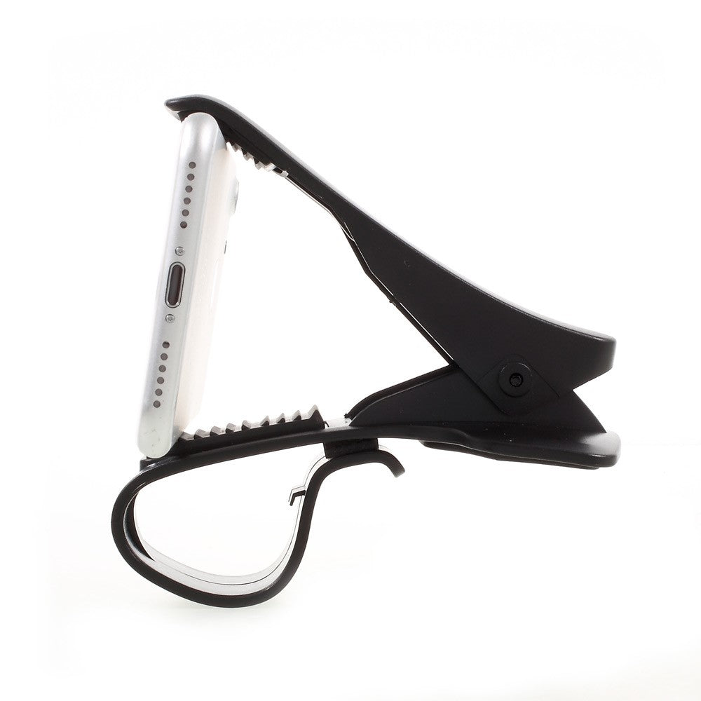 Cell Phone GPS Clip Holder Desk Car Mount for iPhone Samsung Sony Etc, Clip Width: 90mm