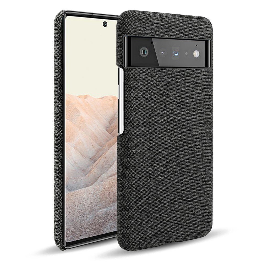 Pixel 6 Pro Schutzhülle – Mit Stoffstruktur & kratzfest