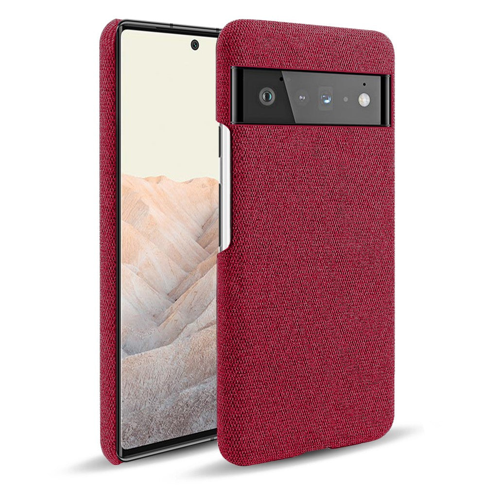 Pixel 6 Pro Schutzhülle – Mit Stoffstruktur & kratzfest