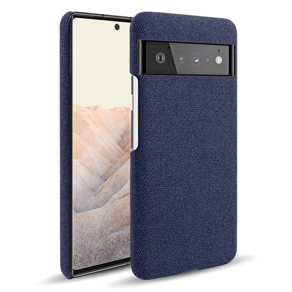 Pixel 6 Pro Schutzhülle – Mit Stoffstruktur & kratzfest