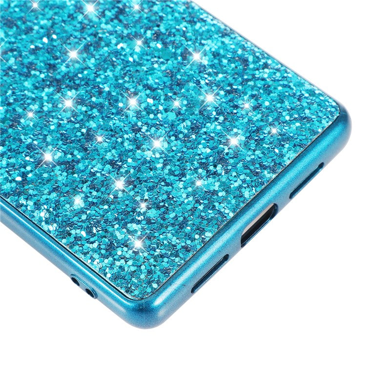 Pixel 6 Schutzhülle – Funkelnde Glitzer-Rückseite