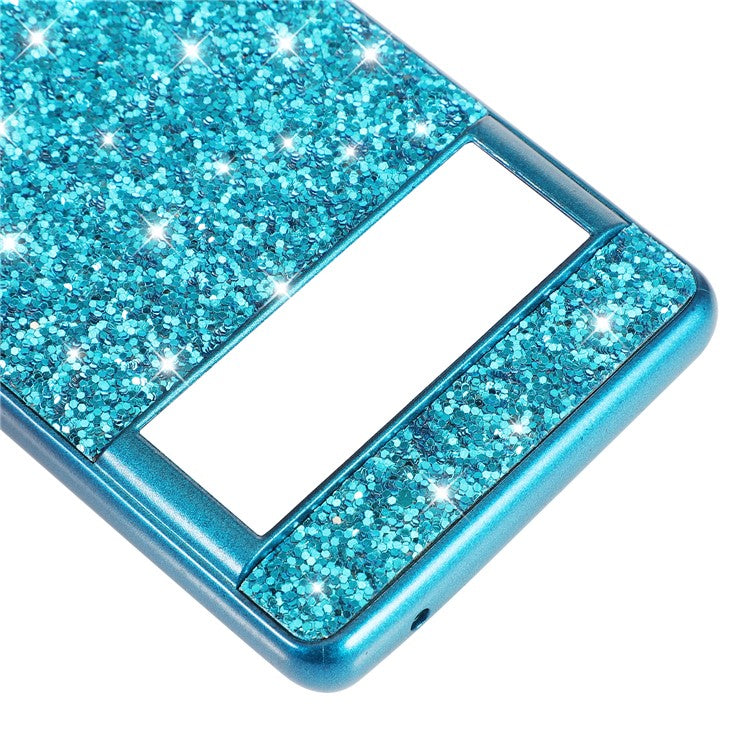 Pixel 6 Pro Schutzhülle – Funkelnde Glitzer-Rückseite