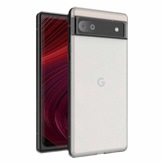 Pixel 6a Transparente Hülle – Kratzfest, weich & stoßfest