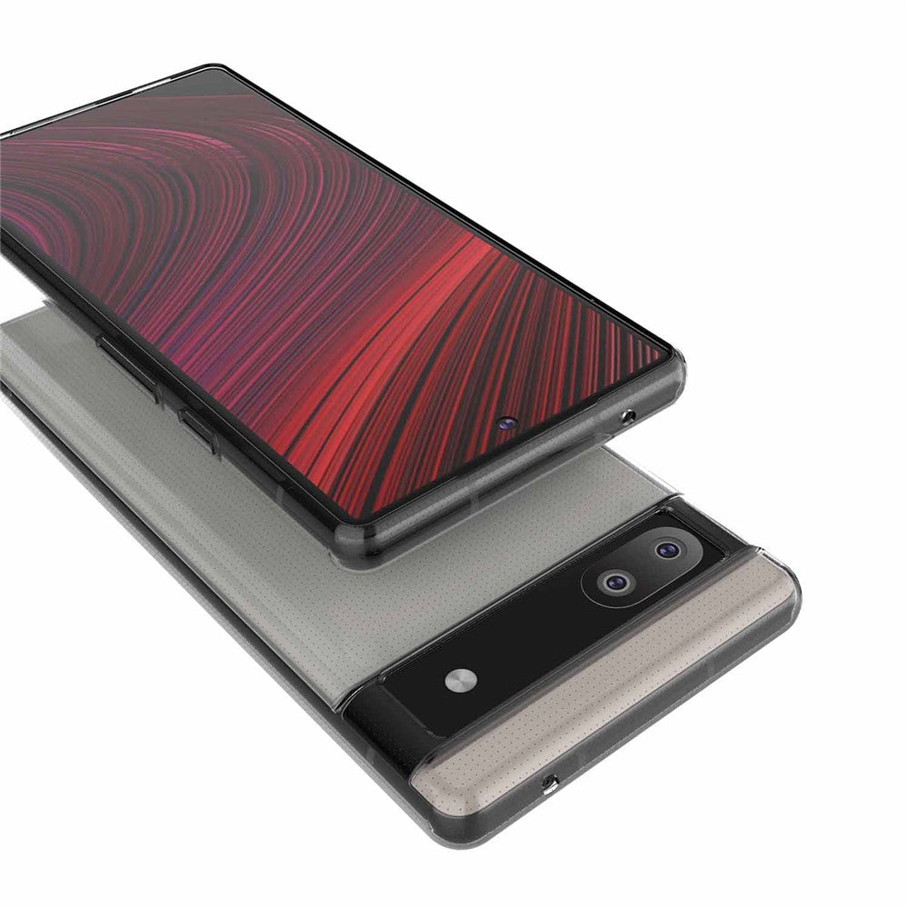 Pixel 6a Transparente Hülle – Kratzfest, weich & stoßfest