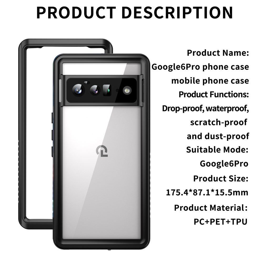 Pixel 6 Pro FS-Serie – IP68 Wasserdicht & Staubdicht