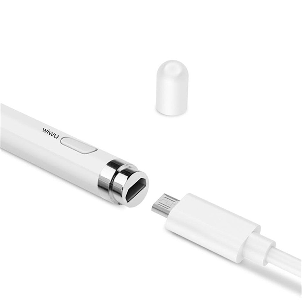 WIWU P339 Druckempfindlicher kapazitiver Stift – Wiederaufladbar, für iOS- & Android-Geräte