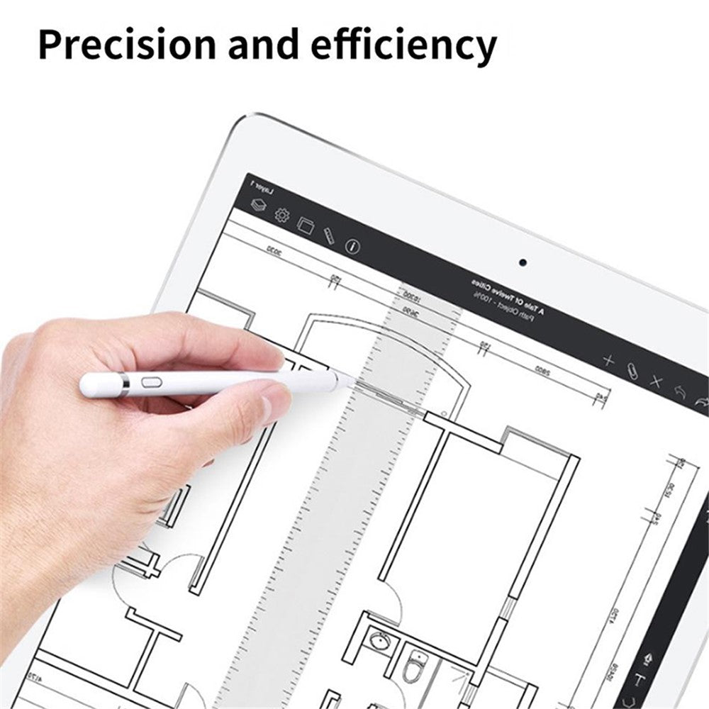 WIWU P339 Druckempfindlicher kapazitiver Stift – Wiederaufladbar, für iOS- & Android-Geräte