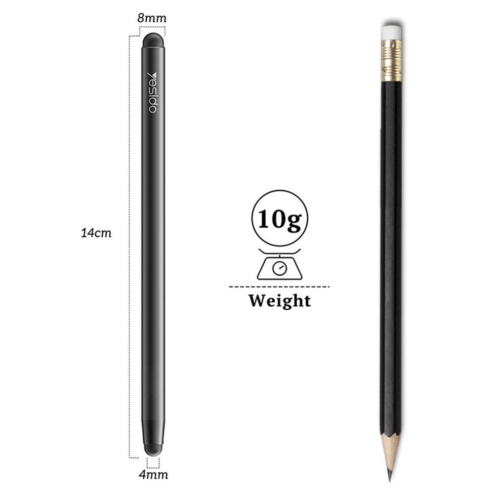 YESIDO ST01 Kapazitiver Stift – Für iPad, iPhone, Tablets & Samsung