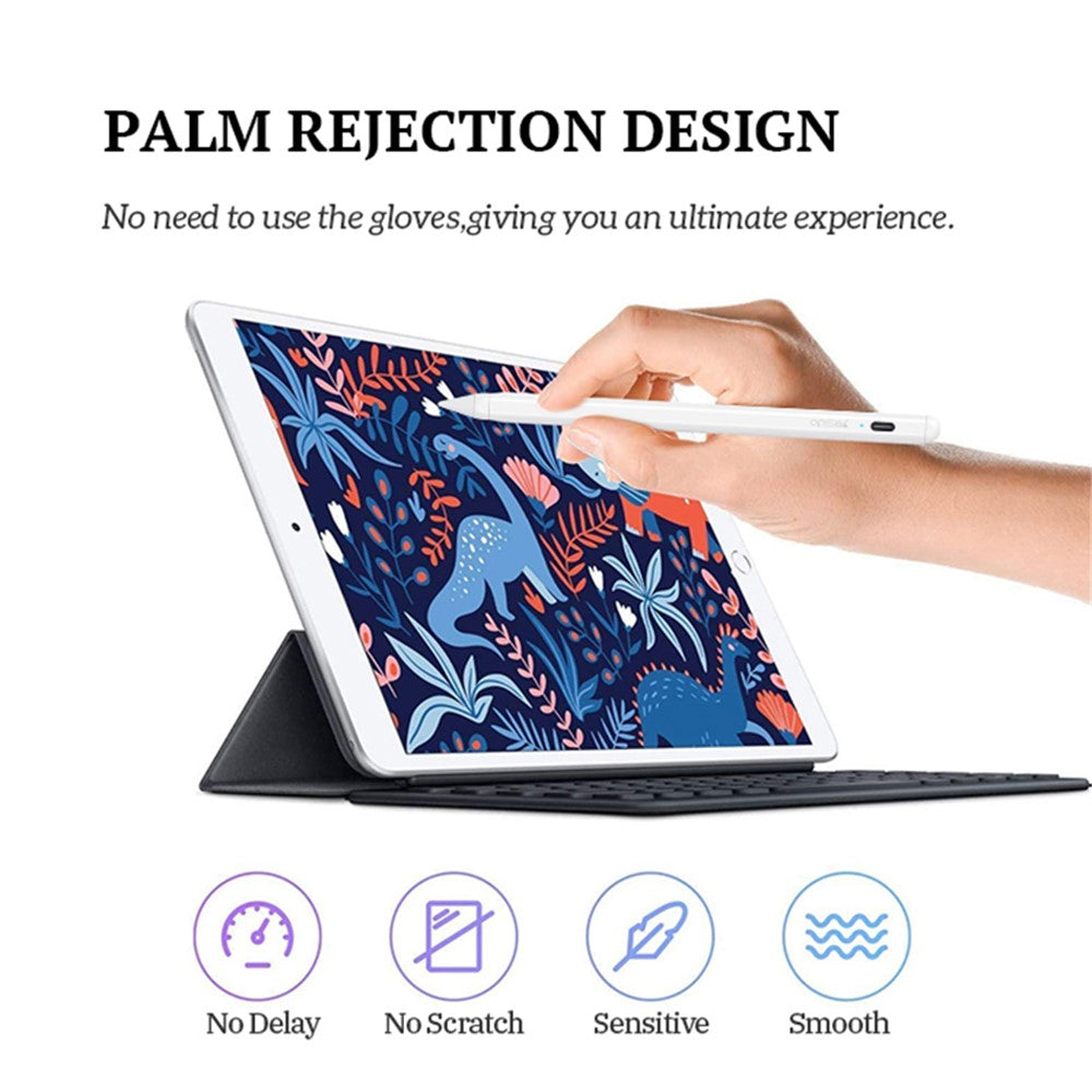 YESIDO ST06 Magnetischer aktiver Stift – Mit Handballenerkennung (Palm Rejection) & Neigungssensor, für Apple iPad Pro, iPad Mini & iPad Air (2018)