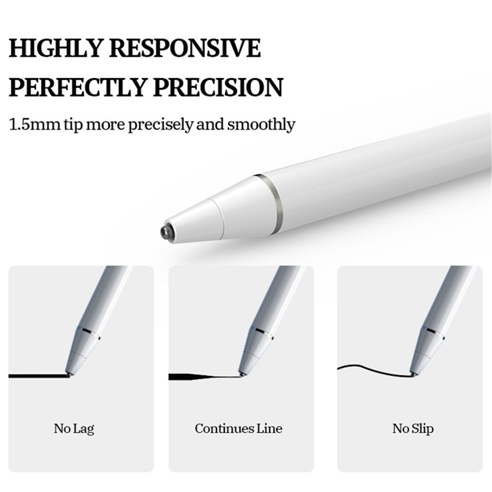 YESIDO ST05 Aktiver Stift – Wiederaufladbar, Touchpen für kapazitive Bildschirme von Smartphones & Tablets