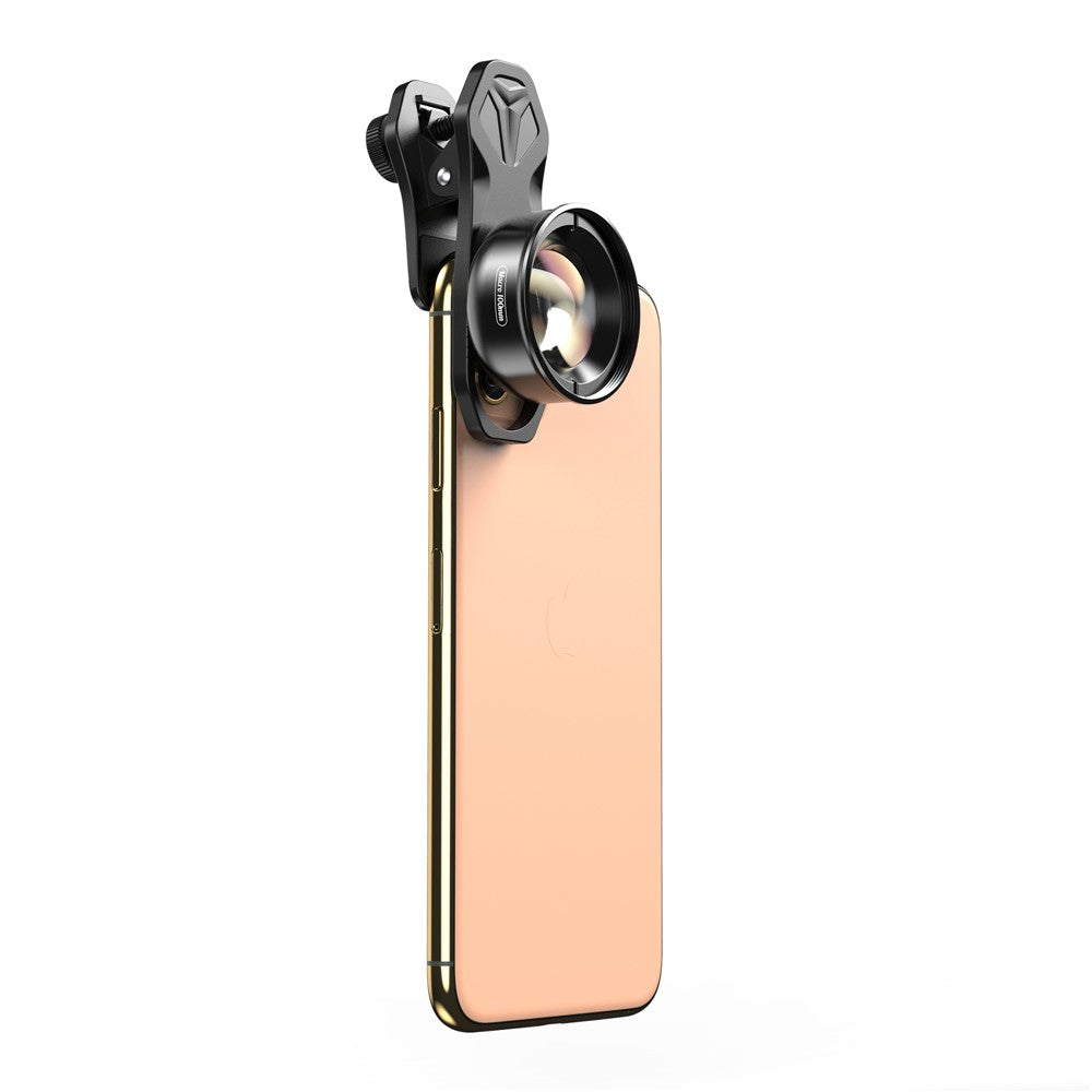 APEXEL APL-HB100MM CPL-Sternfilter-Objektiv – 100mm Makro 4K HD, für Handykameras (iPhone, Samsung, Sony)