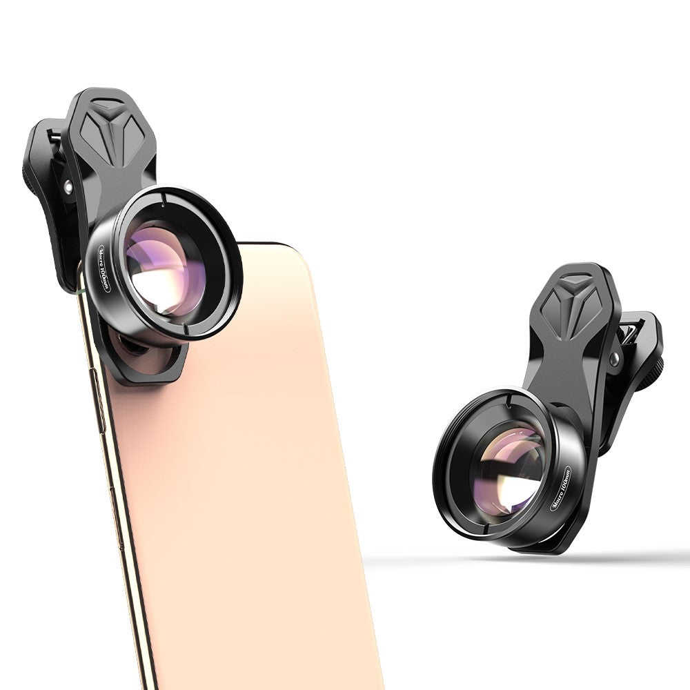 APEXEL APL-HB100MM CPL-Sternfilter-Objektiv – 100mm Makro 4K HD, für Handykameras (iPhone, Samsung, Sony)