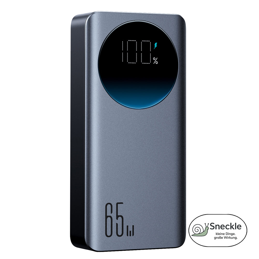 PowerBank 30000mAh Super-Schnellladegerät - 65W