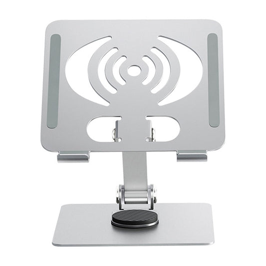 L-13 360-Degree Rotatable Desktop Tablet Holder Stand Foldable Aluminum Alloy Tablet Bracket