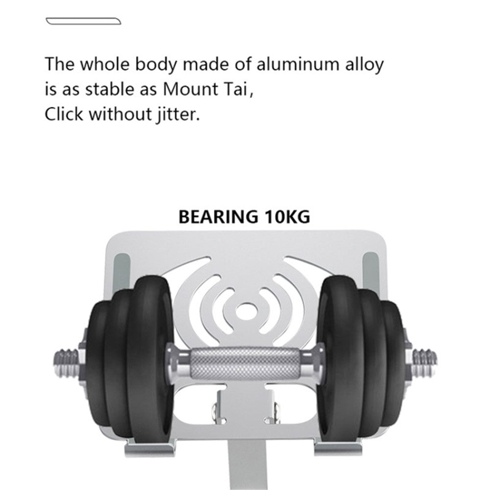 L-13 360-Degree Rotatable Desktop Tablet Holder Stand Foldable Aluminum Alloy Tablet Bracket