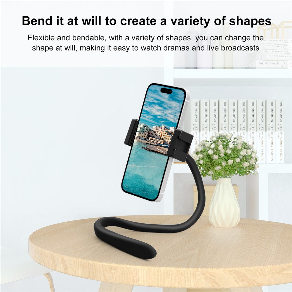 PULUZ PU882B Flexible Silicone Stand for Cellphone / Camera Universal 1 / 4 Inch Screw Mount Adjustable Clamp