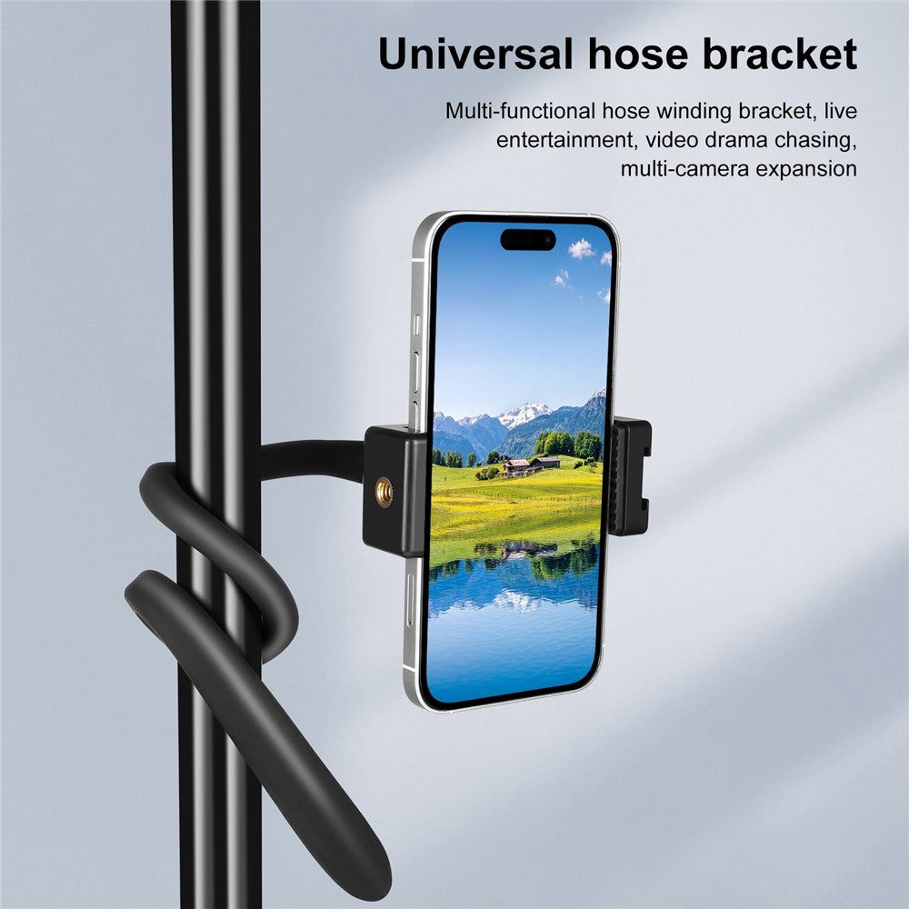 PULUZ PU882B Flexible Silicone Stand for Cellphone / Camera Universal 1 / 4 Inch Screw Mount Adjustable Clamp