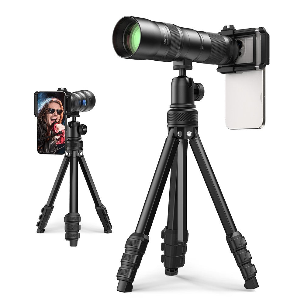 APEXEL APL-T20-60X Monokular-Teleskop – 20-60X Zoom, HD Tragbares Teleskop, für Konzerte / Vogelbeobachtung
