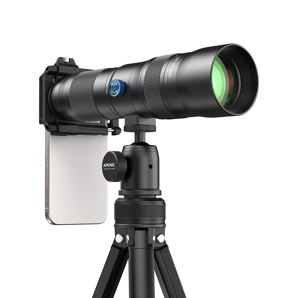 APEXEL APL-T20-60X Monokular-Teleskop – 20-60X Zoom, HD Tragbares Teleskop, für Konzerte / Vogelbeobachtung