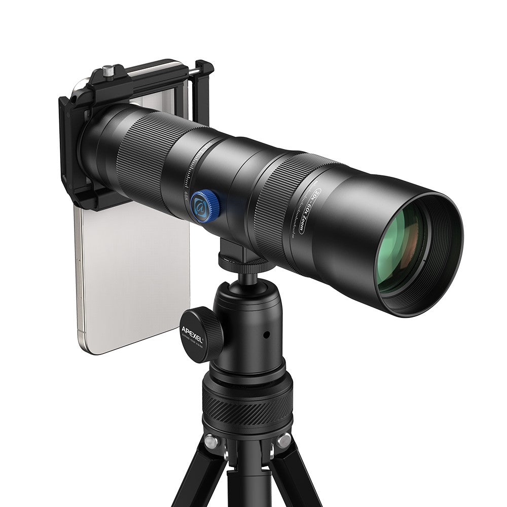 APEXEL APL-T20-60X Monokular-Teleskop – 20-60X Zoom, HD Tragbares Teleskop, für Konzerte / Vogelbeobachtung