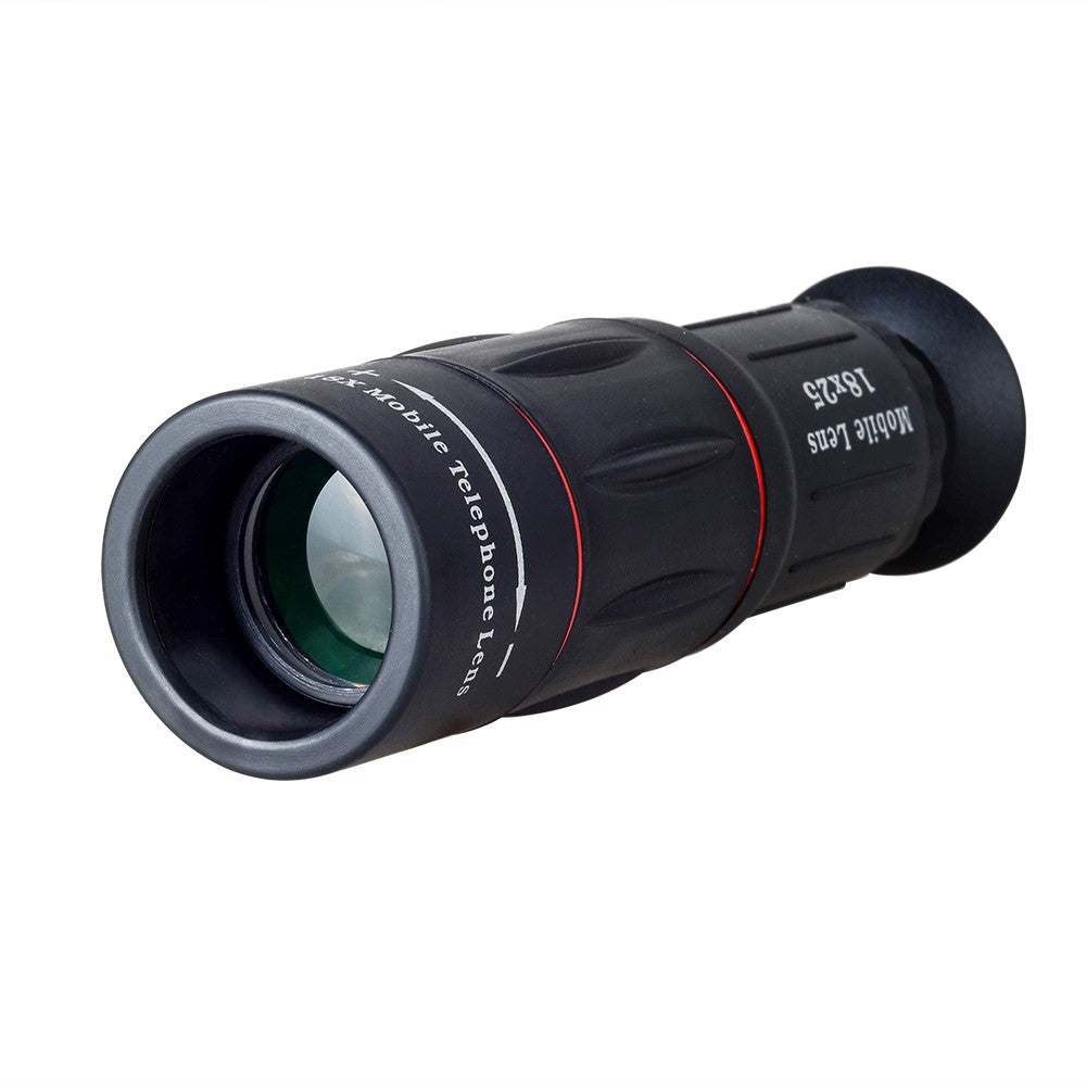 APEXEL APL-T18XZJ Universal-18-fach-Zoomobjektiv – Mit Mini-Tischstativ & Handyhalterung