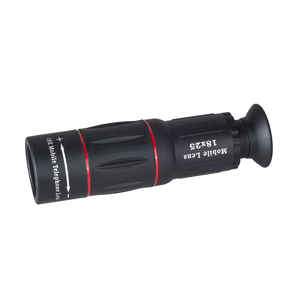 APEXEL APL-T18XZJ Universal-18-fach-Zoomobjektiv – Mit Mini-Tischstativ & Handyhalterung