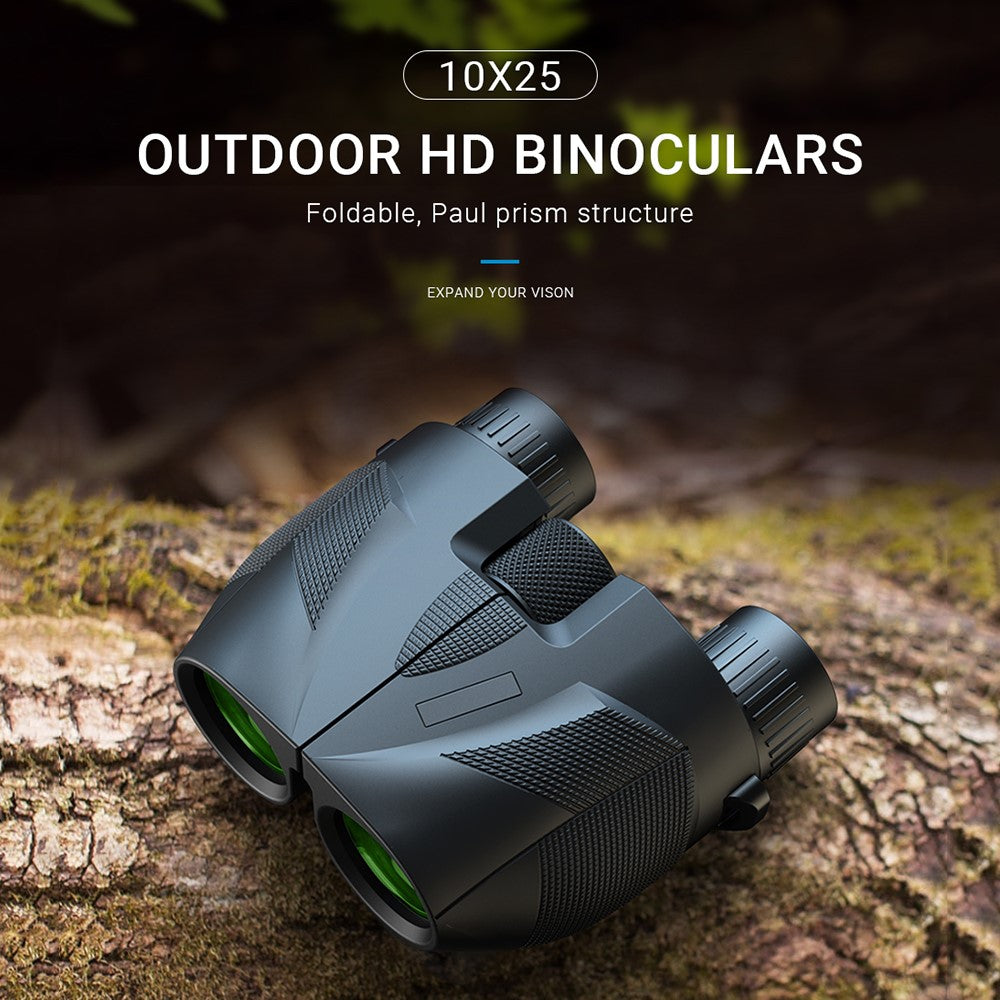 APEXEL 10x25 HD Fernglas – Mit 16-mm-Okular & FMC-Beschichtung, für Vogelbeobachtung, Konzerte & Jagd
